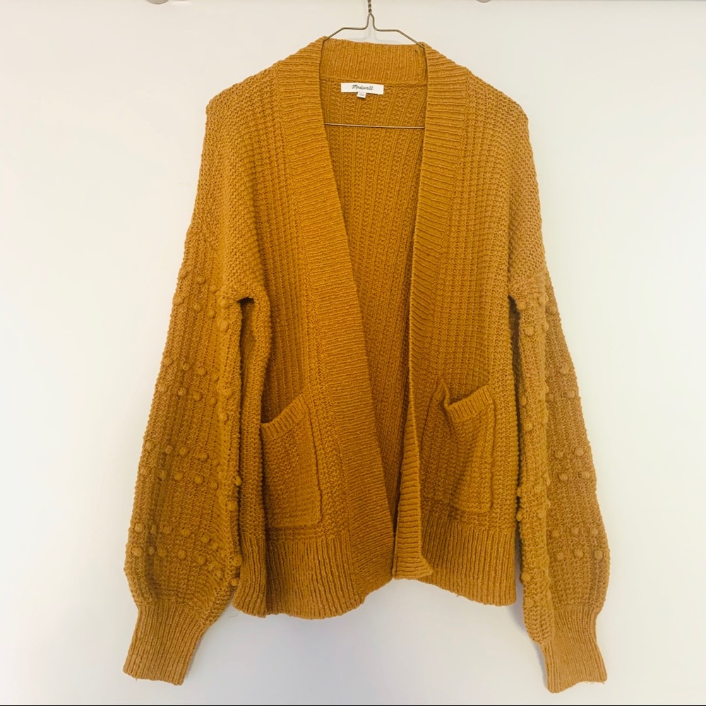 Madewell Bobble Sleeve Cardigan XXS- Fall 2019